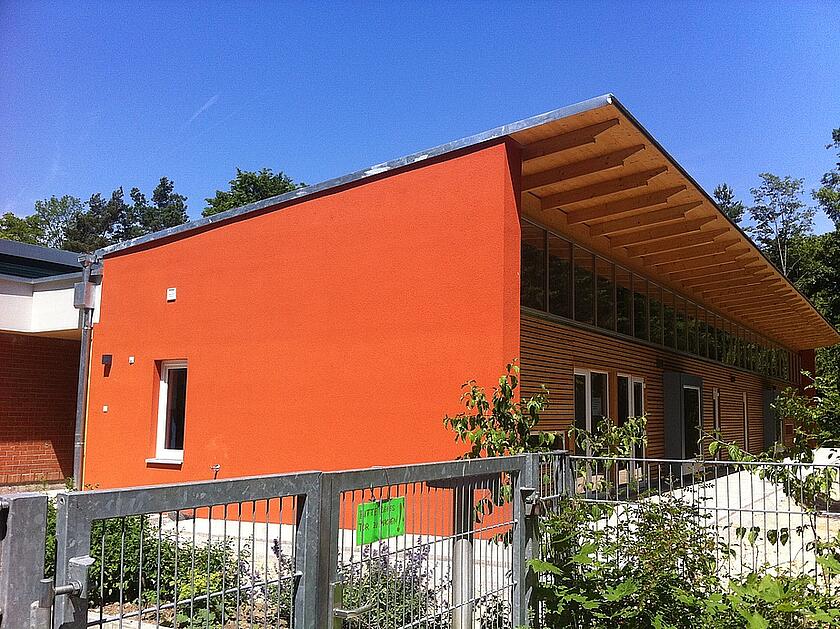 Außenansicht Johanniter-Kinderkrippe "medbo-Spatzennest"