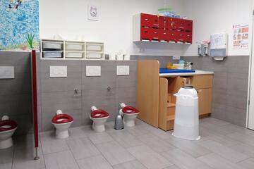 Waschraum Johanniter-Kinderkrippe "Johanniskäfer"