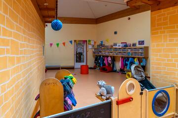 Übergang zum Krippenbereich der Johanniter-Kita Zwergenwache in Glinde