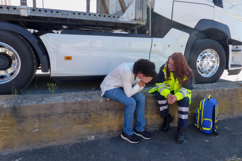 PSNV-Fachkraft Yvonne Wagner kümmert sich in Krisensituationen um die Betroffenen