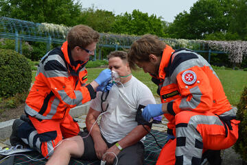 Praxisübung der S-Mannschaft