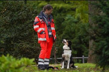 Bildimpression Rettungshundeteam