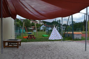 Garten Johanniter-Kinderkrippe "Talwichtel"