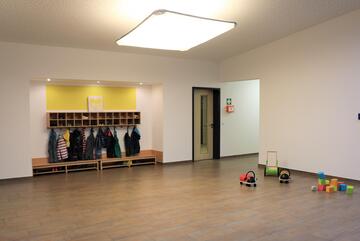 Garderobe Johanniter-Kinderkrippe "Turmwichtel"
