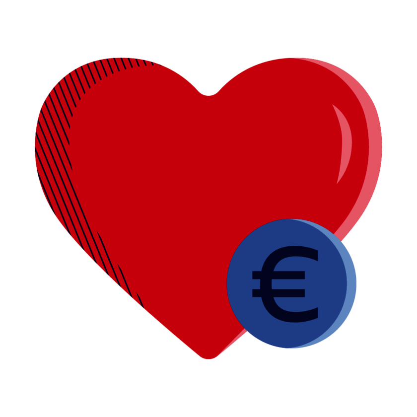 Spenden mit Herz