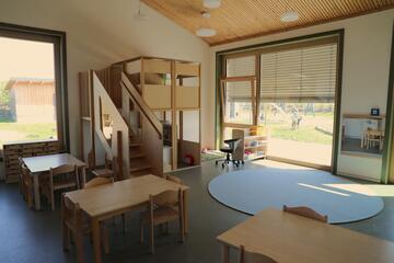 Einer der Gruppenräume der Einrichtung