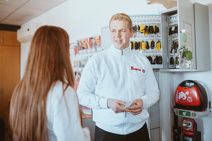 Arbeiten im Kundenservice-Center