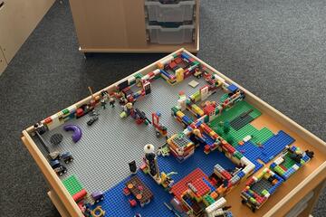 Legobauecke Johanniter-Kinderhort Pettendorf