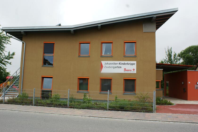 Außenansicht Johanniter-Kinderkrippe "Zaubergarten"
