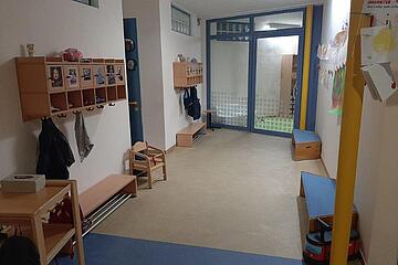 Garderobe Johanniter-Krabbelstube Zeitlarn