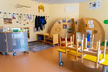 Ein Gruppenraum der Johanniter-Kita Glinde