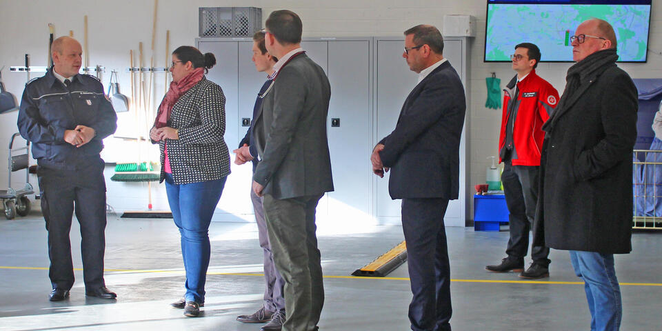 Führung durch den Ortsverband