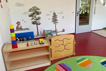 "Rote Gruppe" in der Kinderkrippe "BamBIOni"