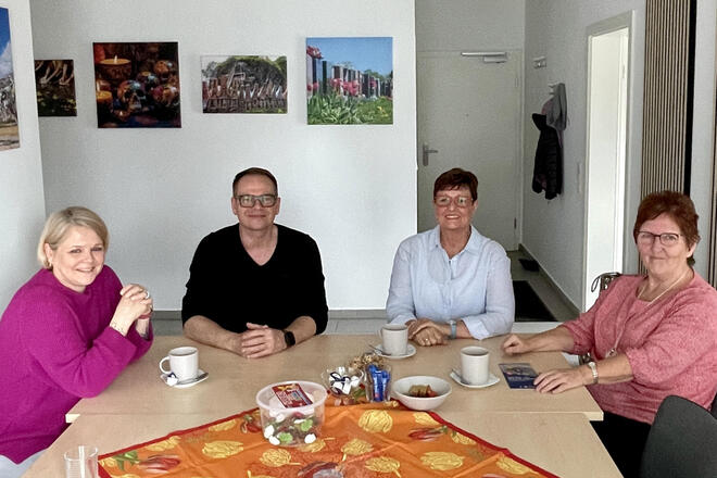 Spendenübergabe beo Lacrima