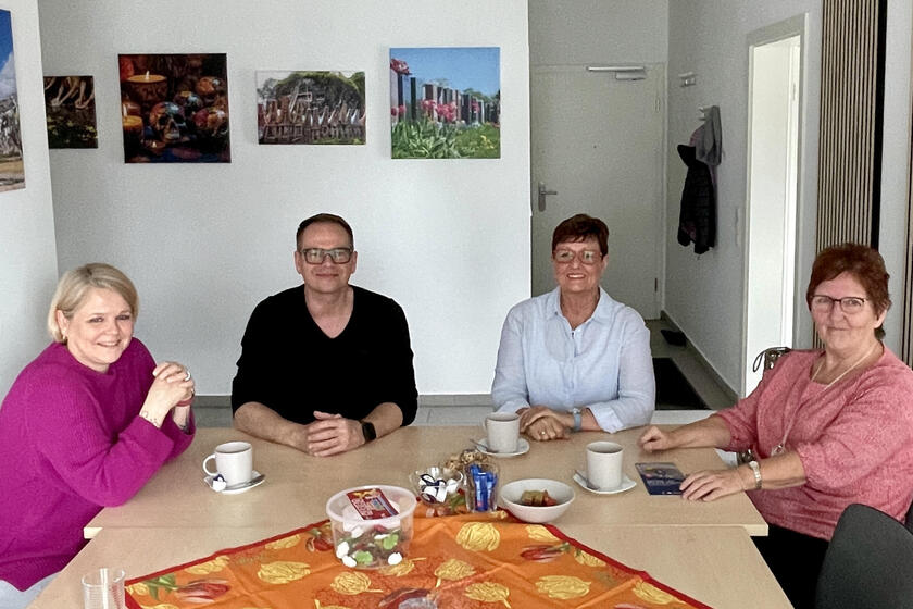 Spendenübergabe beo Lacrima