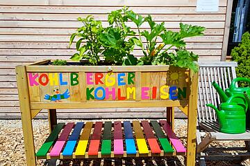 Pflanzenbeet Johanniter-Waldkindergarten "Kohlberger Kohlmeisen"