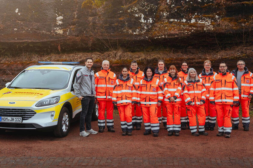 Gruppenbild Rettungshundestaffel 