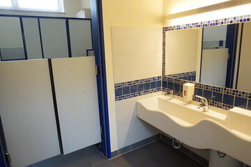 Waschraum vom Kindergarten Frechdachs