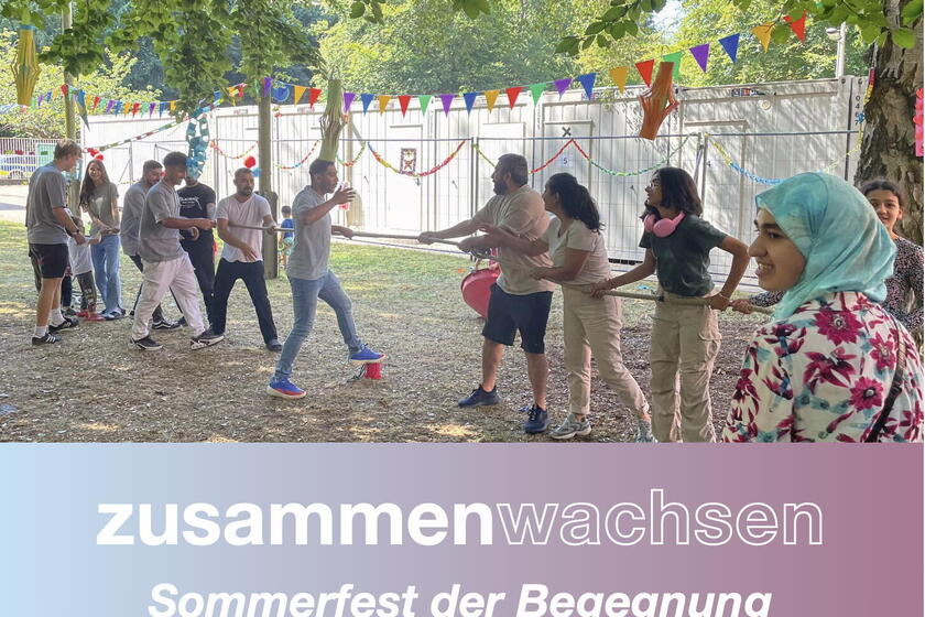 Ausschnitt aus dem Plakat zum Sommerfest