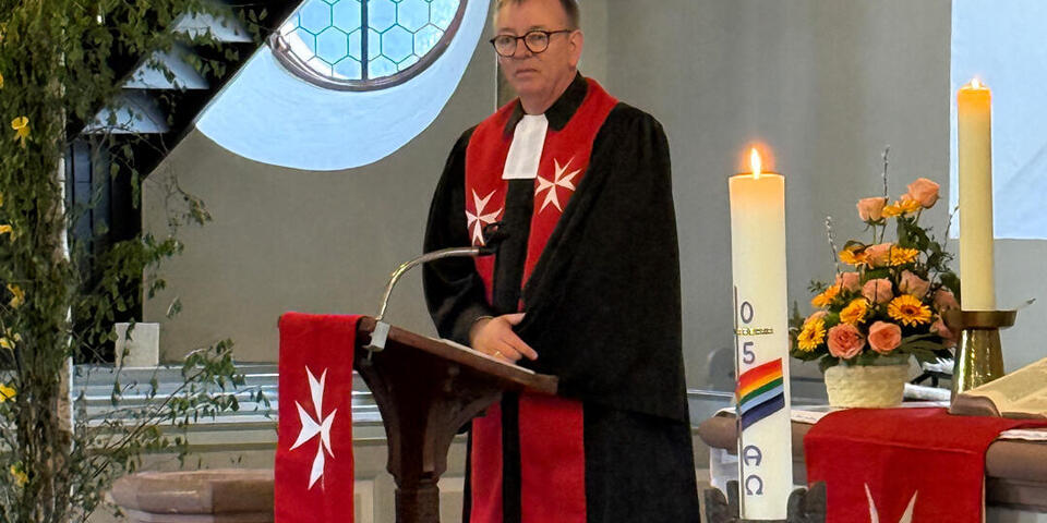 Landesverbandspfarrer Sven Kepper