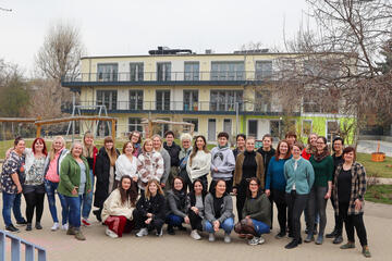 Das Team vom Familienzentrum