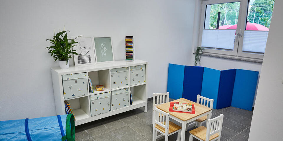 Innenraum der Minikita im Treffpunkt "vor Müllert"