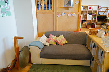 Aufenthaltsraum Couch
