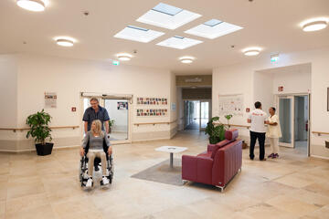 Eingangsbereich Johannes-Hospiz