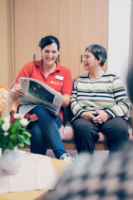 Die Angebote für betreutes Wohnen der Johanniter sind vielfältig.