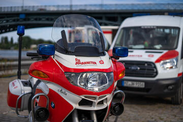 Ehrenamt: Einsatzmotorrad