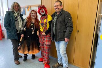 Verkleidete Personen