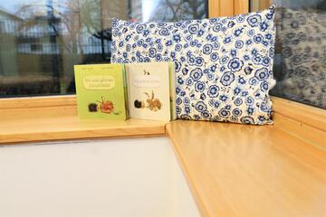 blaue Leseecke Johanniter-Kinderkrippe "Turmwichtel"