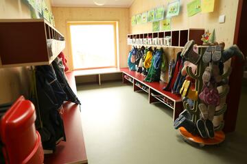 Garderobe Johanniter-Kinderhaus "Storchennest"