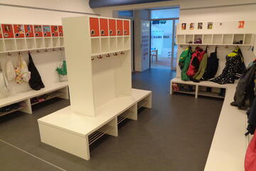 Garderobe Johanniter-Kindertagesstätte "Löwenzahn"