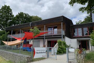 Außenansicht Johanniter-Kinderkrippe "Nesthäkchen"