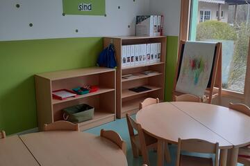 Kreativbereich Johanniter-Kinderkrippe "StromSpatzen"