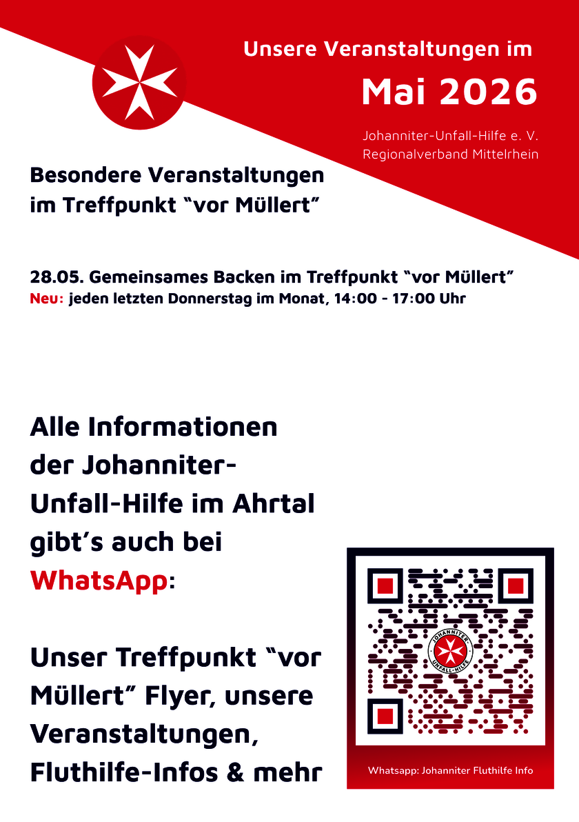 Unsere Veranstaltungen im Mai