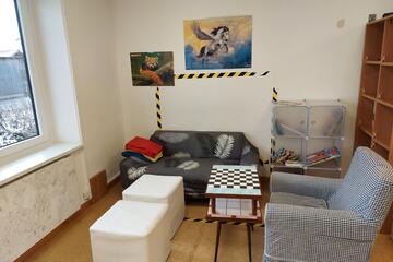 Leseecke Johanniter-Kinderhort "Rappelritter"