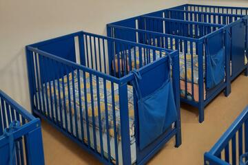 Schlafraum Johanniter-Krabbelstube "Blumenstraße"