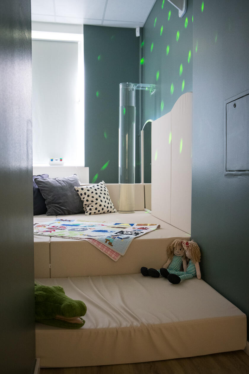 Unser Raum 'Ankerplatz'.