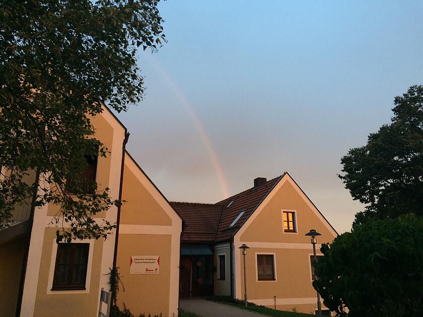 Außenansicht Johanniter-Kindergarten "Hinterm Himmelszelt"