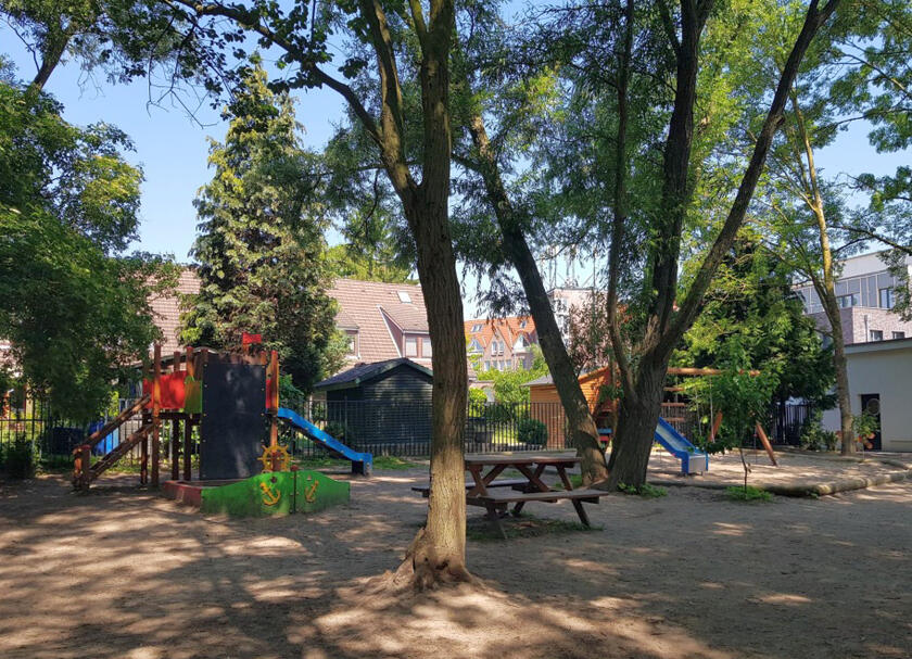 Garten der Johanniter-Kita Sternschnuppe