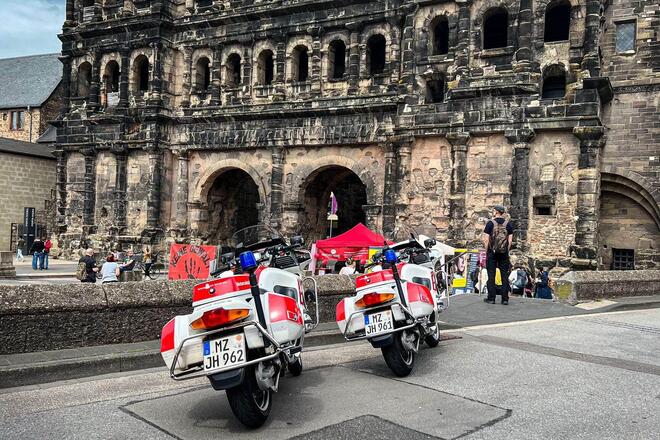 Bild von Motorrädern in Trier