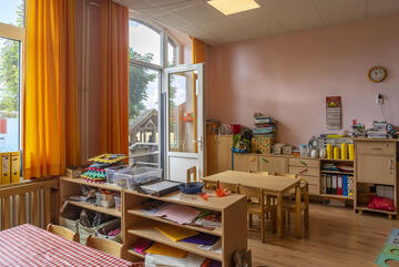Gruppenraum in der Kita Dörpshus