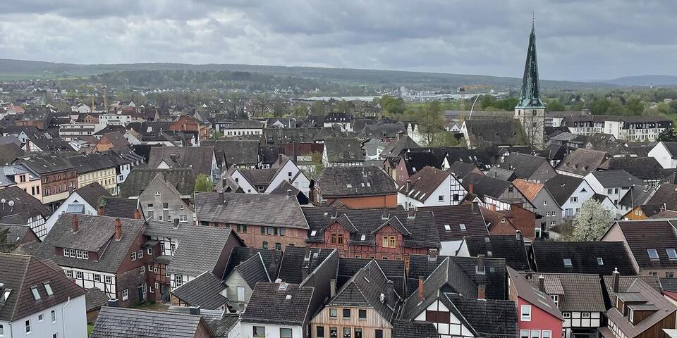 Aussicht über Holzminden