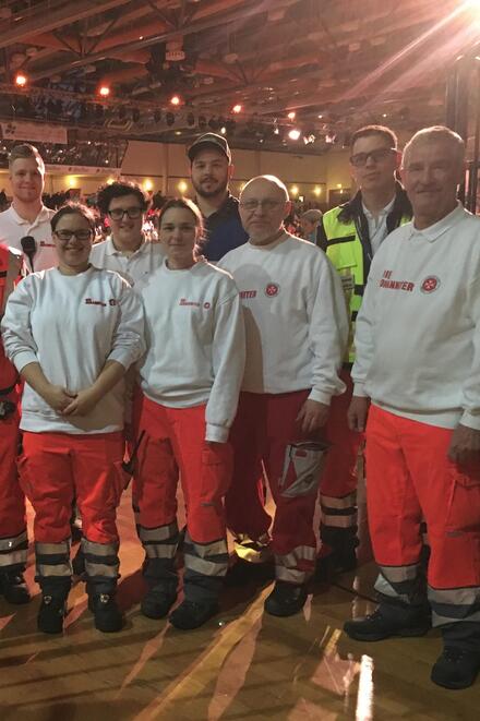 Gruppenfoto der Ehrenamtlichen im RV Mittelrhein