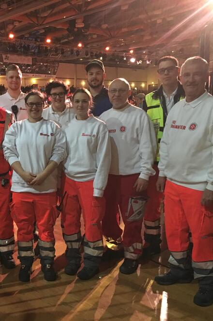 Gruppenfoto der Ehrenamtlichen im RV Mittelrhein