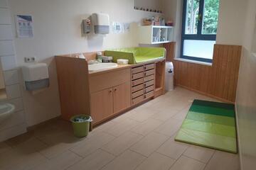 Wickelraum Johanniter-Krabbelstube Zeitlarn