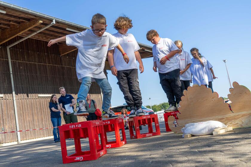 Platz zwei gab es für das Team Löwenstark in der Kategorie C.
