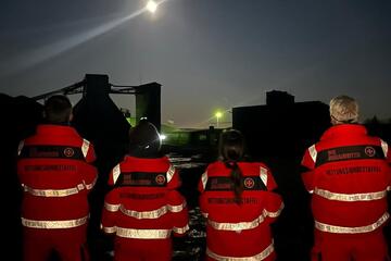 Bildimpression Rettungshundeteam